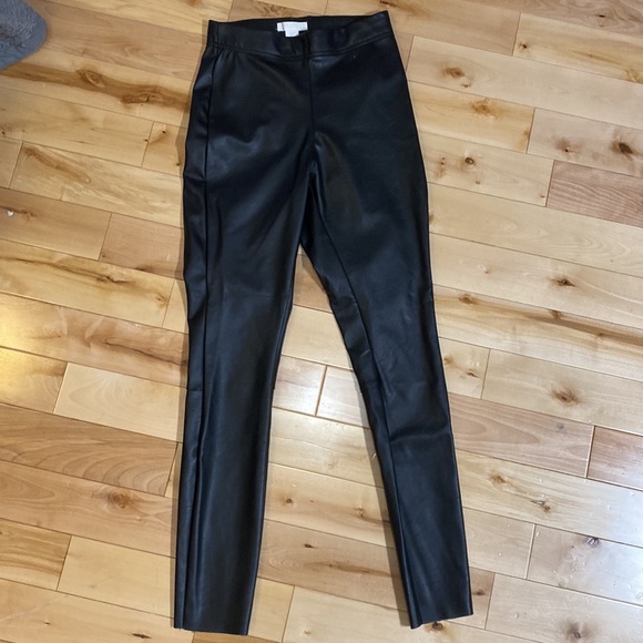 H&M Leather Pants in Black size 4 - Picture 7 of 11